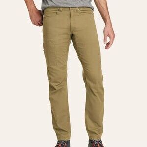 Eddie Bauer Rappel khaki outdoor hiking fishing pants pockets Size 30x32